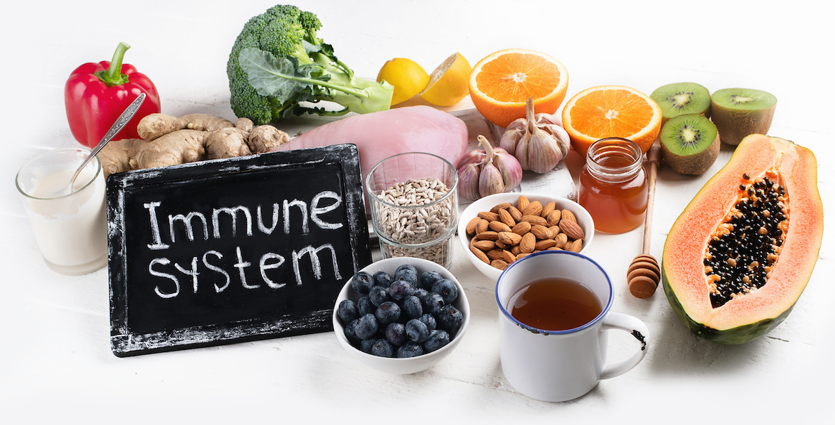 Healthy Diet and Nutritional Supplements Strengthen the Immune System